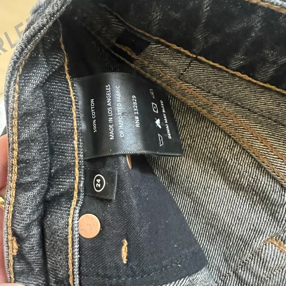 GRLFRND Helena High Rise a cut Off Shorts - 24 - Picture 4 of 6